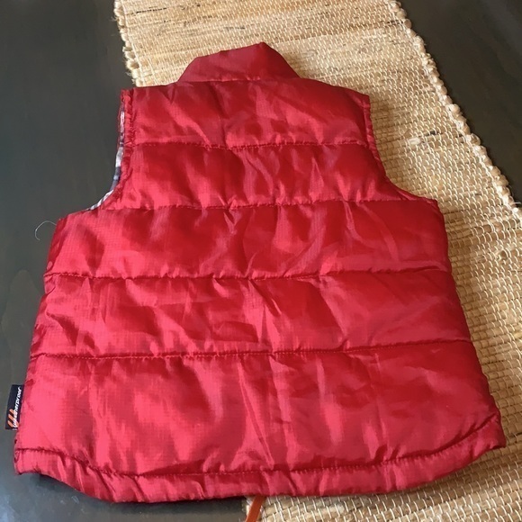 Weatherproof Authentic Outerwear Red Puffer Vest‎ Size 5, EUC - Picture 6 of 6
